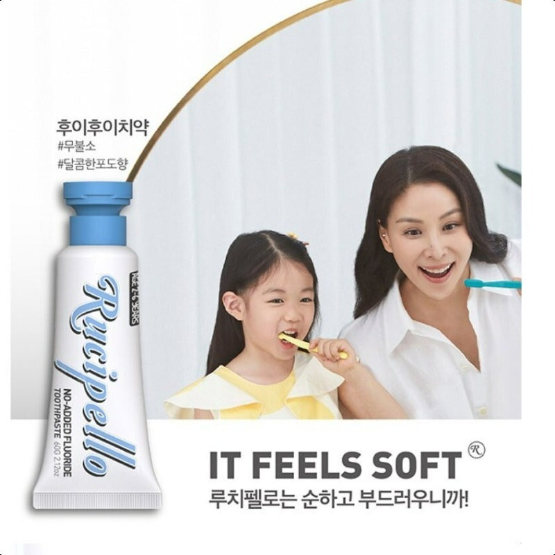 RucipelloRucipello Kids Baby Toothpaste No Fluoride 60g