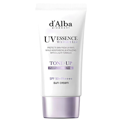 [NEW]d'Alba Waterful Tone Up Sun Cream Purple SPF50+PA++++ 50mL
