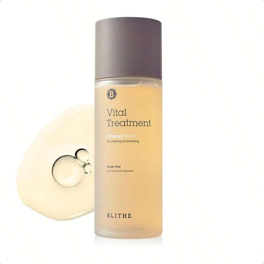 Blithe Asian Skincare 5 Roots Clear Essence Lotion For Dry Skin - Hydrating Face Essence Rice Water