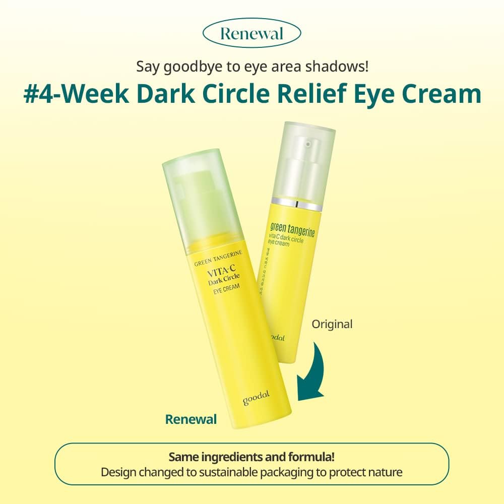 GOODAL Green Tangerine Vitamin C Dark Circle Eye Cream 30ml