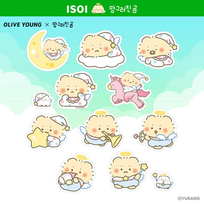 [mangomee EDITION] ISOI Moisture Dr. Mask Sheet 3ea Set (+1ea+ mangomee Stickers)