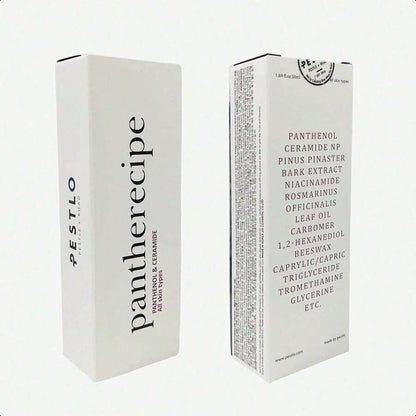 PESTLO Pantherecipe Cream 1.69 Fl.Oz./50ml - Hydrating & Soothing With Ceramide And Panthenol - Moisturizes, Strengthens Skin Barrier, EWG Green, Lightweight, Non-Greasy, For Day & Night