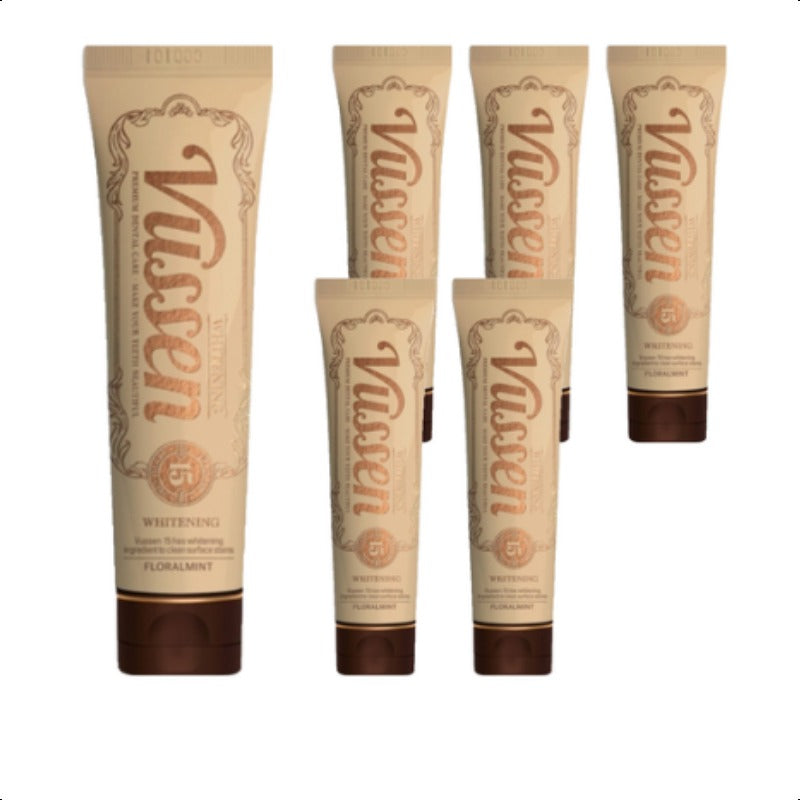 VUSSEN 15 Toothpaste: Whitening Toothpaste Bright Citrus Mint Flavor 80g