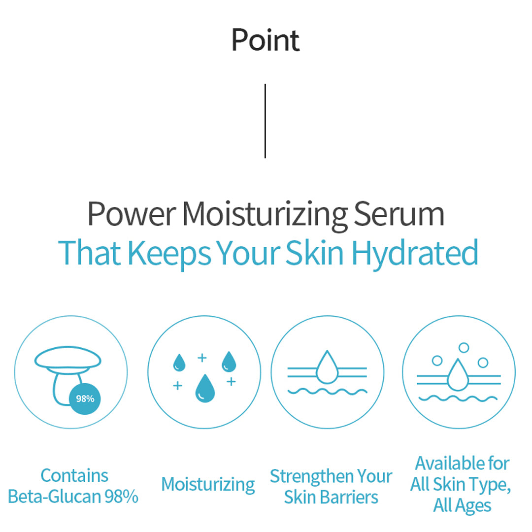 (iUNIK) Beta Glucan Power Moisture Serum 50ml