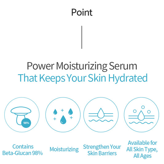 (iUNIK) Beta Glucan Power Moisture Serum 50ml