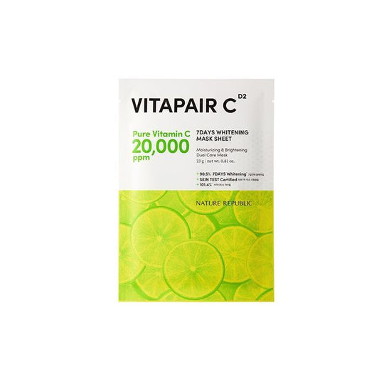 [NATURE REPUBLIC] Vitapair C 7days Whitening Mask Sheet