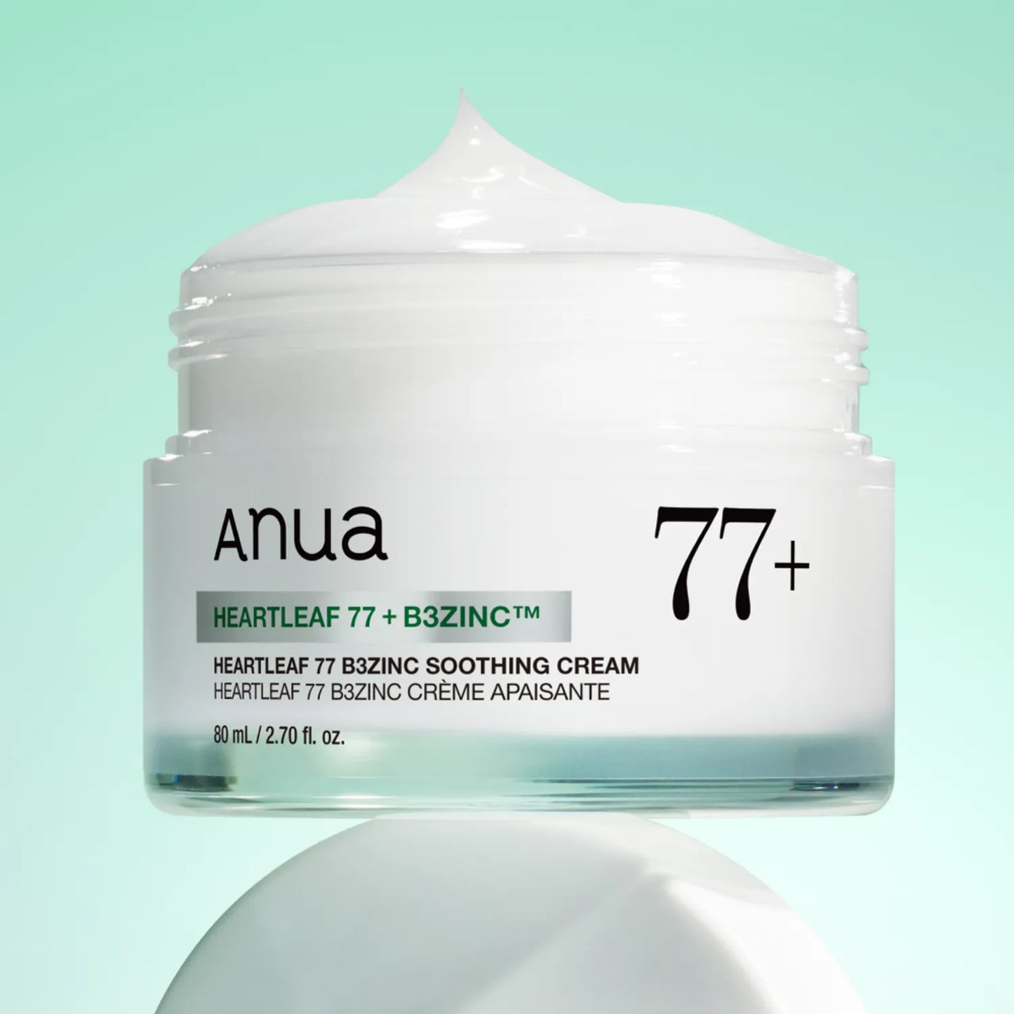 Anua Heartleaf 77 B3Zinc Soothing Cream 80ml