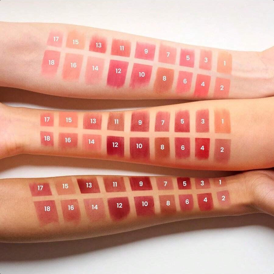 Colorgram NUDE BLUR TINT 06 LUCKY BERRY | Soft Velvet Matte Lip Stain & Cheek Tint | Lightweight Blurring Tint For A Smooth & Airbrushed Finish | 24H Hydration 7g