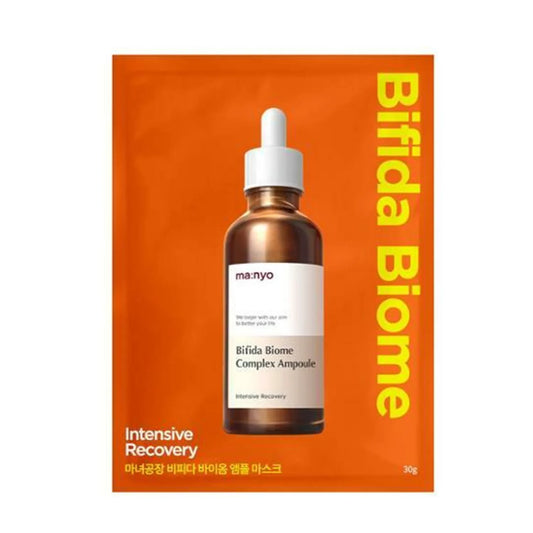 ma:nyo Bifida Biome Ampoule Mask Sheet Intensive Recovery 10 Sheet