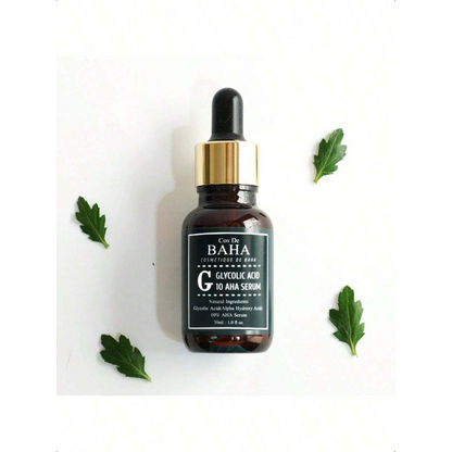 Cos De BAHA Glycolic Acid 10% AHA Serum 30ml