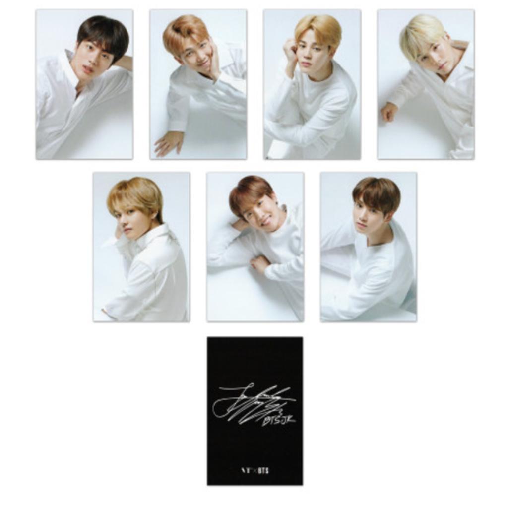 BTS Autography Original Photo Card 7Pcs Set (2 Options)