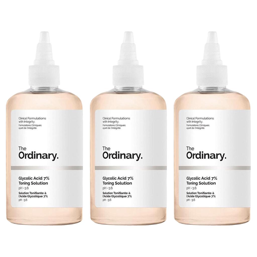 THE ORDINARY グリコール酸 7% トーニングソリューション 240ml - 強力な角質除去 AHA トナー