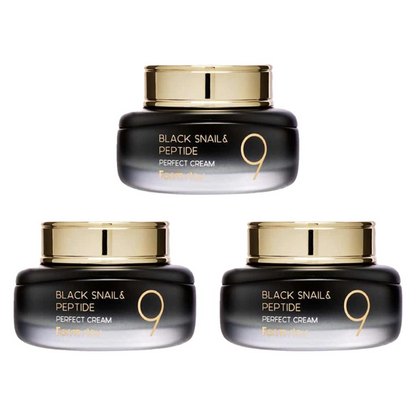 FARM STAY Anti-Wrinkle Facial Cream with Black Snail Extract and Peptides 55ml