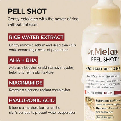 Dr.Melaxin Peel Shot Glow White Rice Peeling Ampoule 80ml