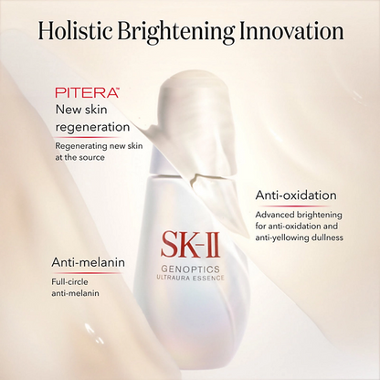 Sk II Genoptics Infinitaura Essence 50ml Anti-Aging Brightening Serum for Dark Spots Dullness & Firming 2025NEW