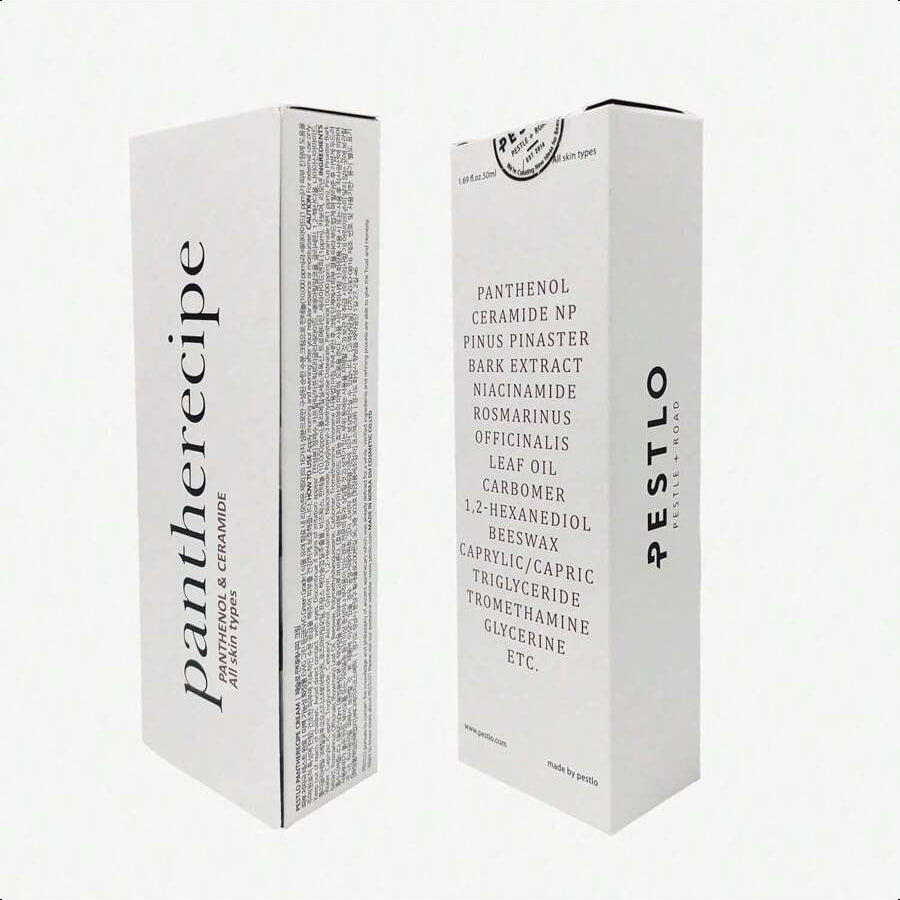 PESTLO Pantherecipe Cream 1.69 Fl.Oz./50ml - Hydrating & Soothing With Ceramide And Panthenol - Moisturizes, Strengthens Skin Barrier, EWG Green, Lightweight, Non-Greasy, For Day & Night