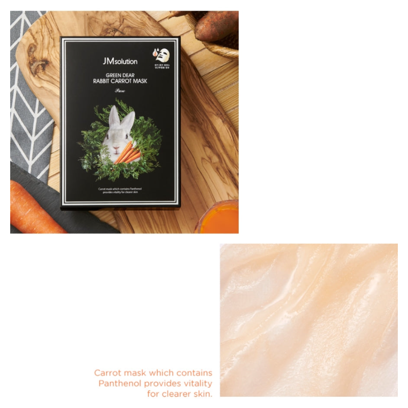 JMsolution - Green Dear Rabbit Carrot Mask Pure 30ml