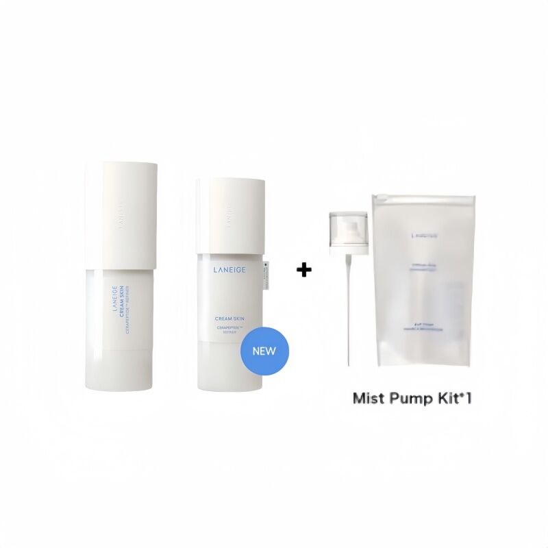 LANEIGE Cream Skin Cerapeptide Refiner Special Gift Set (170ml+130ml)