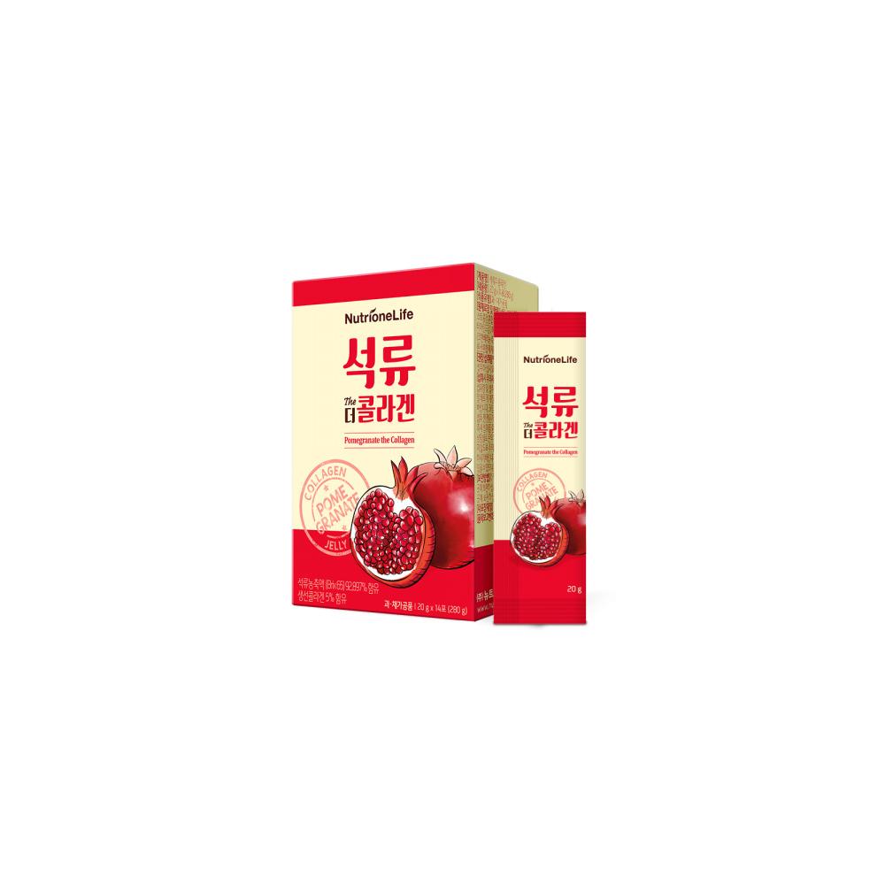 NUTRIONE Pomegranate Collagen Jelly (20g X 14 Sticks) -1 BOX