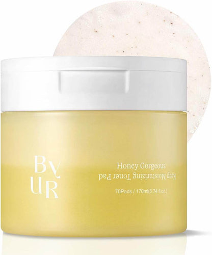 ByUR Toner Pad  Soothing Green  Vitagiving  Plump Honey  Moisturizing Spot Pack Patting High Moisturizing Pore Care Tea Tree  Directly