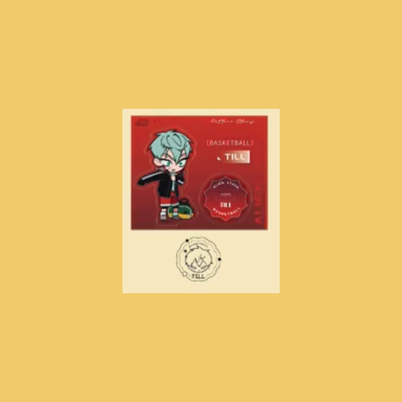 Alien Stage Love Series - Acrylic Stamp