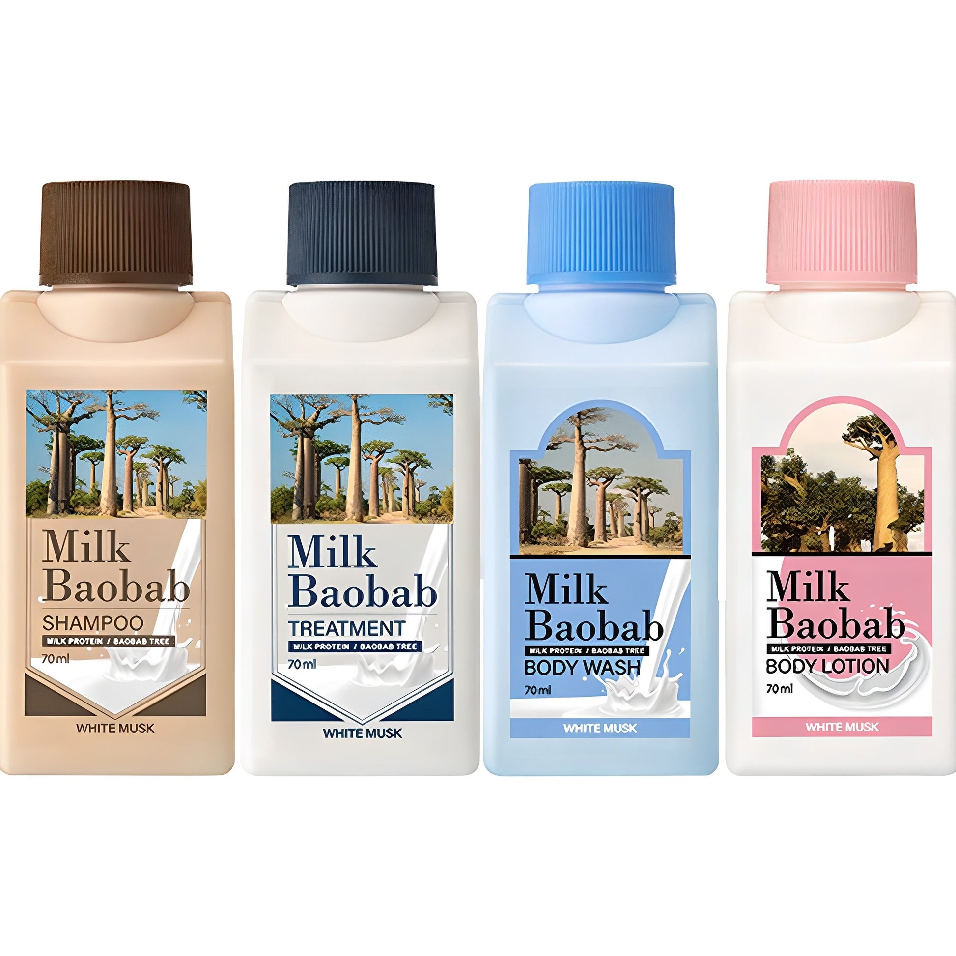 MILK BAOBAB White Musk Travel Kit 70ML X4EA