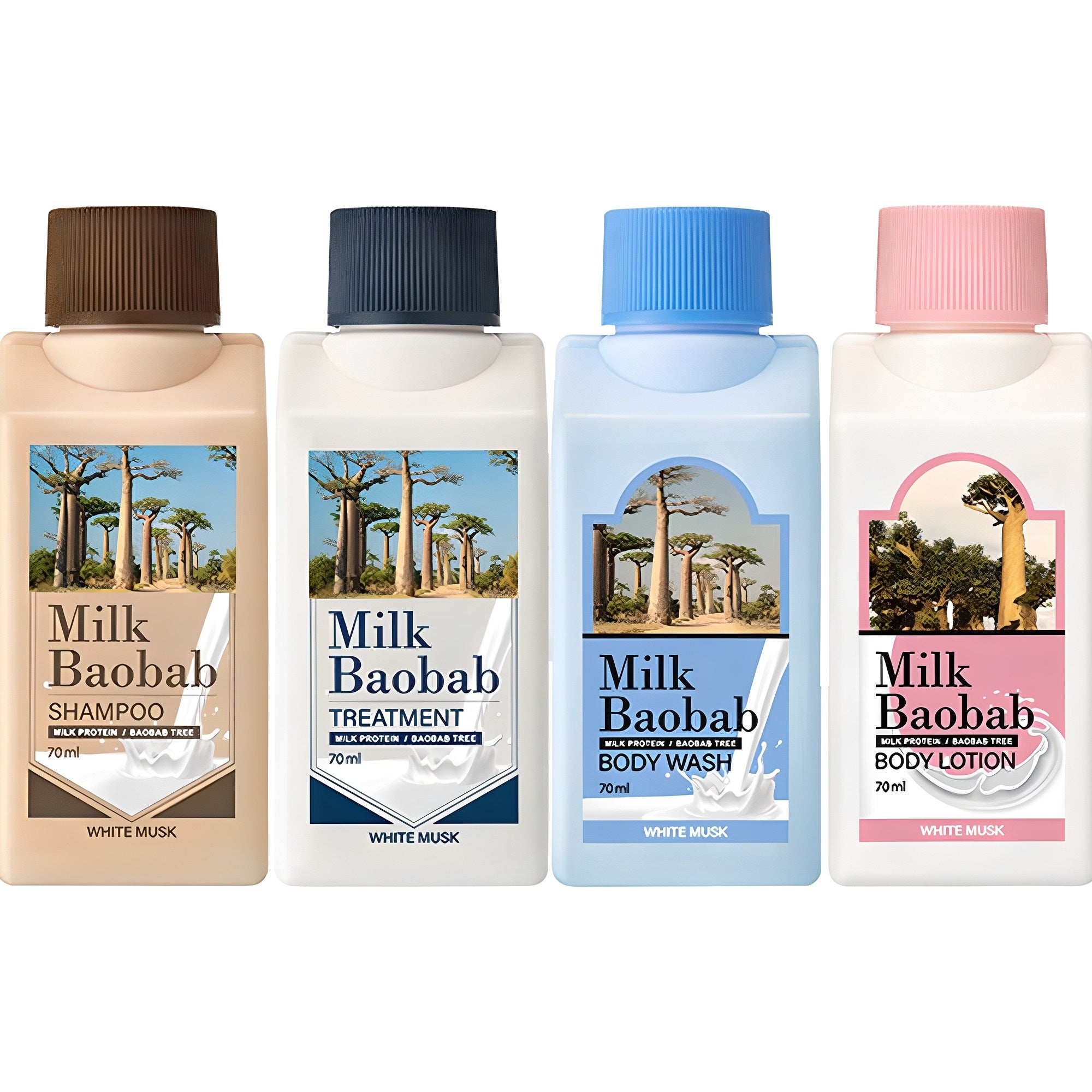 MILK BAOBAB White Musk Travel Kit 70ML X4EA