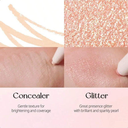 Peripera Sugar Twinkle Duo Eye Shadow Stick  4ml/0.14oz