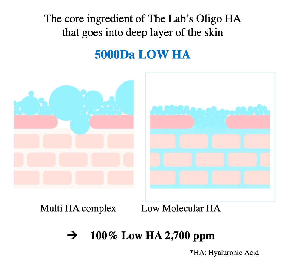 THE LAB by blanc doux Oligo Hyaluronic Acid Deep Toner