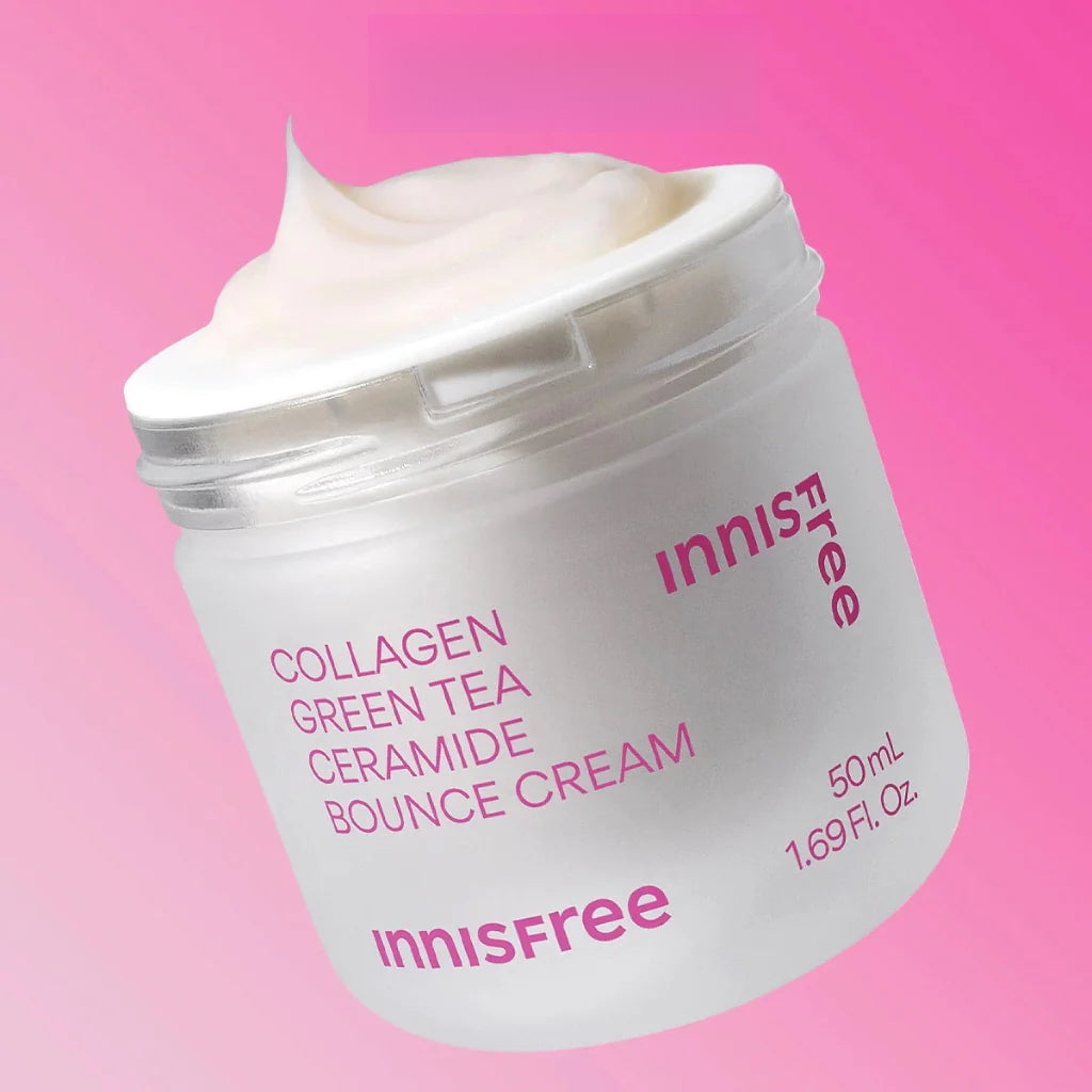 INNISFREE Collagen Green Tea Ceramide Bounce Cream - 50ml