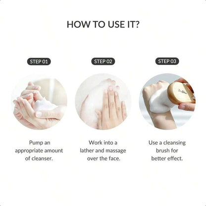 Dr. Althea Amino Acid Gentle Bubble Cleanser |  4.73 Fl Oz(140ml )| Foam Cleanser | Daily Gentle Face Wash For Sensitive Skin | Vegan Korean Skin Care