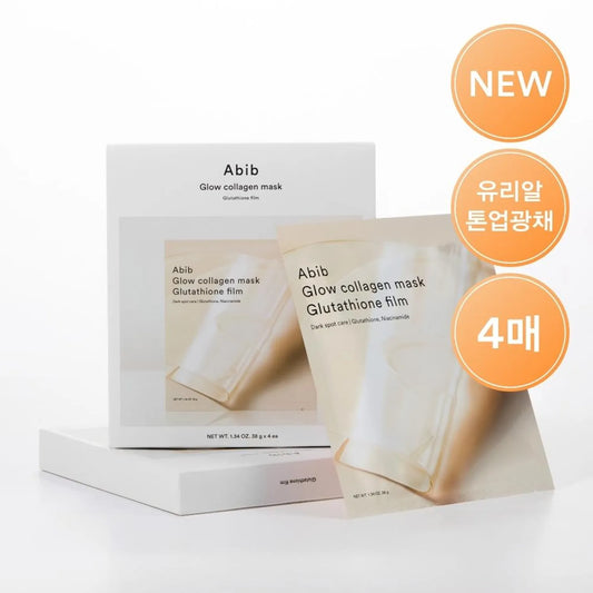 Abib Glow Collagen Mask Glutathione Film 10ea
