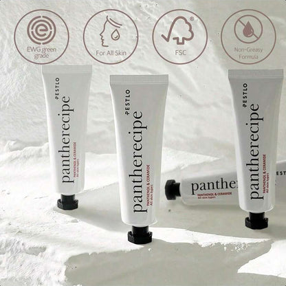 PESTLO Pantherecipe Cream 1.69 Fl.Oz./50ml - Hydrating & Soothing With Ceramide And Panthenol - Moisturizes, Strengthens Skin Barrier, EWG Green, Lightweight, Non-Greasy, For Day & Night