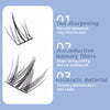 Inhak Upgrade Glue-Free Eyelash - A ver. Natural Curl/B ver. Volume and Curl Eyelashes Extension Simulation Segmented Grafting DIY Lashes False Eyelash Makeup Tool