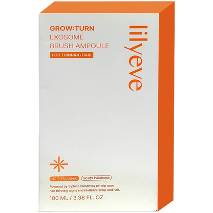 LILYEVE Grow:Turn Exosome Brush Ampoule packaging