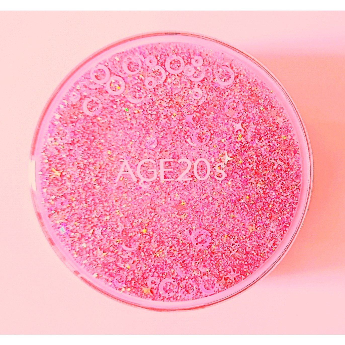 AGE 20'S Shining Drop Edition Pink Pact 12.5g Set Shade 21 Pink Latte 1 Set