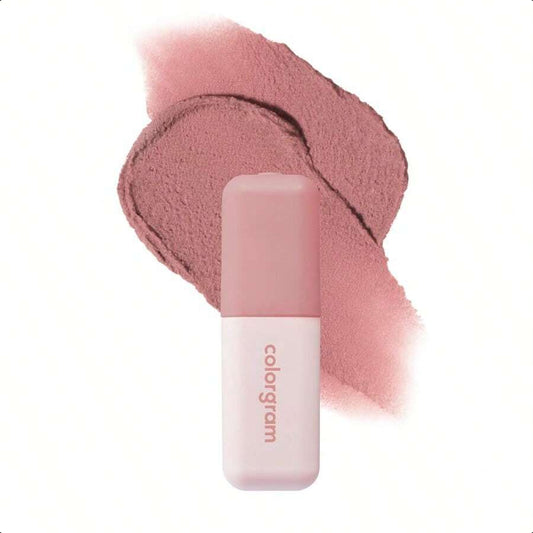 Colorgram NUDE BLUR TINT 02 CHARMING PINK | Soft Velvet Matte Lip Stain & Cheek Tint | Lightweight Blurring Tint For A Smooth
