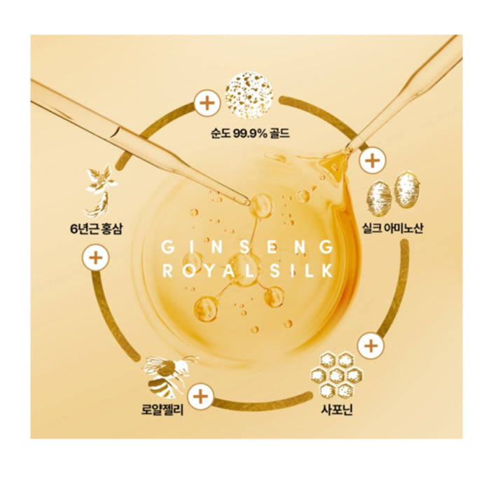 [NATURE REPUBLIC] Ginseng Royal Silk Toner/ Emulsion/Essence