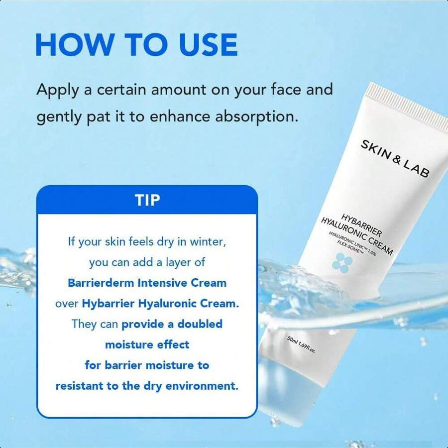 Skin&Lab Hybarrier Hyaluronic Cream 50ml/1.69 Oz