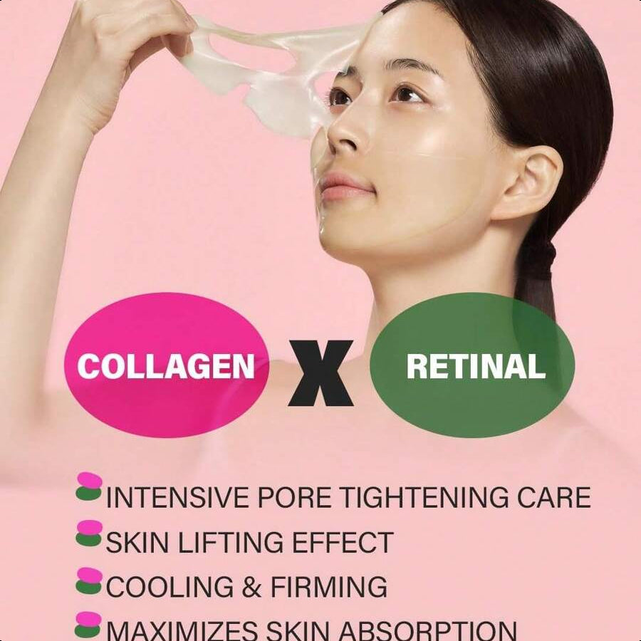 CKD Pore Elasticity Mask With Retino Collagen Small Molecule 31g/1.09 Oz(5ea)