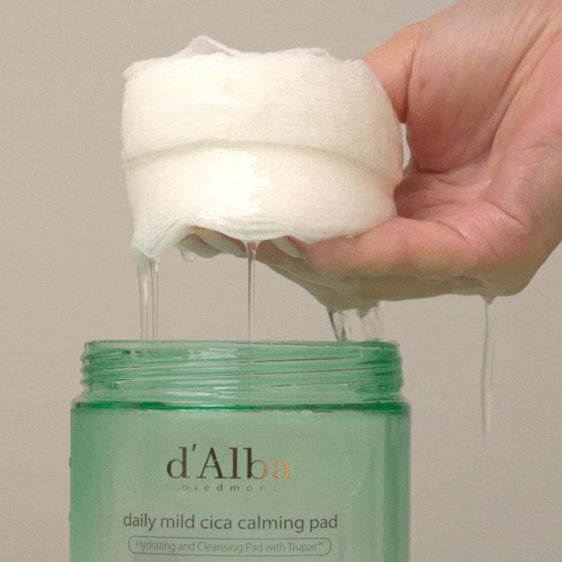 d'Alba Daliy Mild Cica Calming Pad 165ml (50 Sheet)