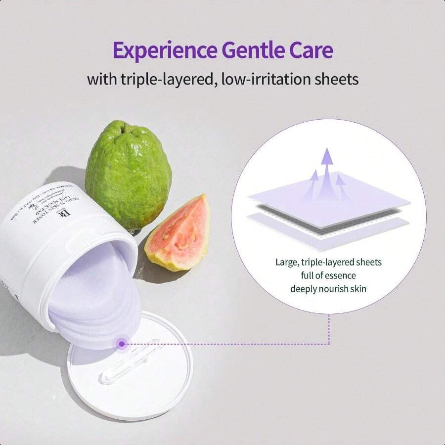 Benton Guava 70 Skin Toner Face Mask Pad 210ml/7.1 Oz(70 Pcs)