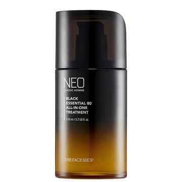 The Face Shop Neo Classic Homme Black Essential 80 All-in-One Treatment, 110ml, 1 piece