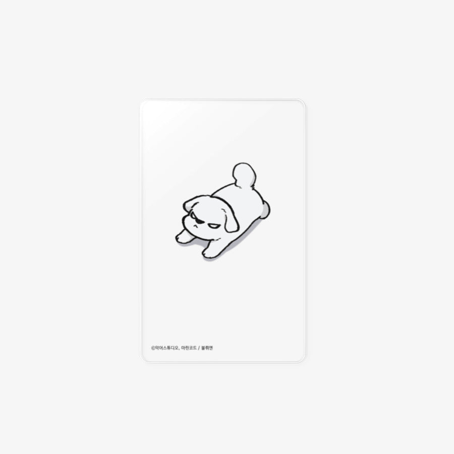 Paws & Claws - Pouting & Angry Transparent Photocard