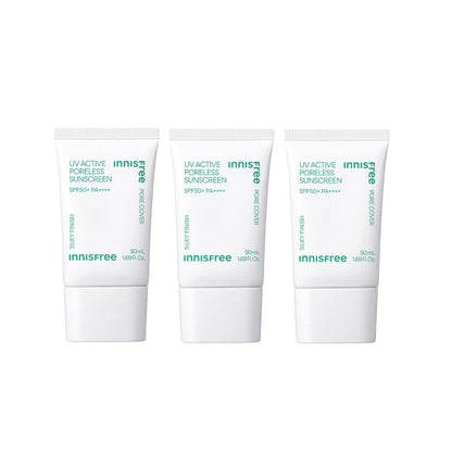 innisfree uv active poreless sunscreen SPF50+ PA++++ 50ml