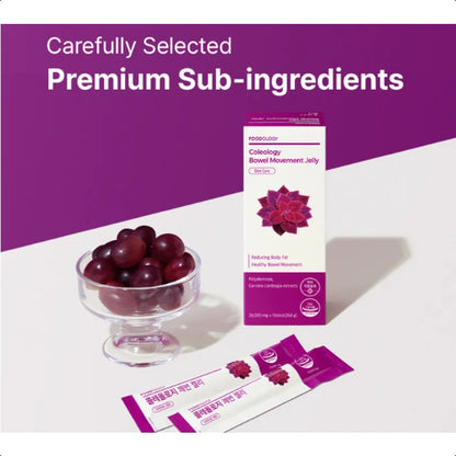 FOODOLOGY Coleology Bowel Movement Jelly 10 Sticks