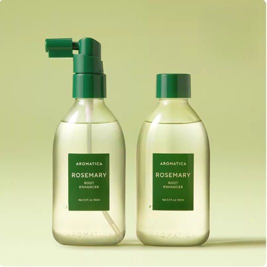 AROMATICA Rose Mary Root Enhancer Hair Essence 100ml+100ml refill