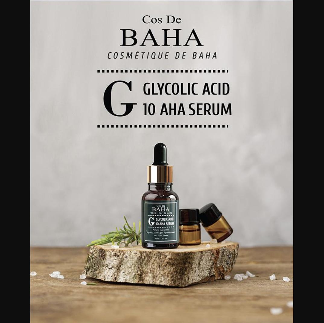 Cos De BAHA G Glycolic Serum 30ml (3 Options)