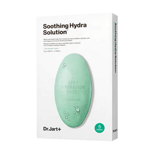 Dr.Jart+ Dermask Water Jet Soothing Hydra Solution Mask 5 Sheets 3 Packs