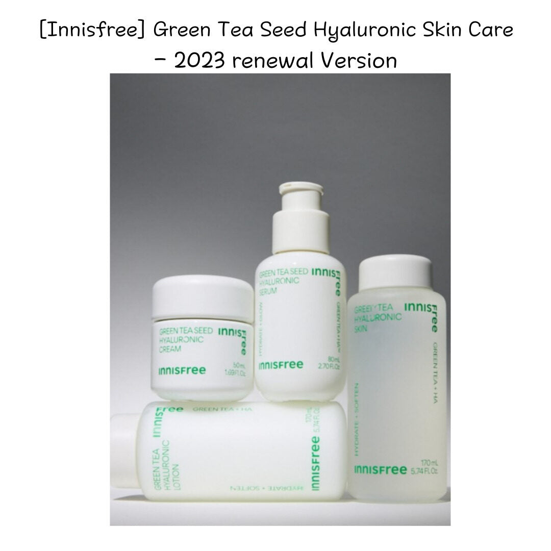 INNISFREE Green Tea  Hyaluronic Skin 170ml - 2023 renewed version